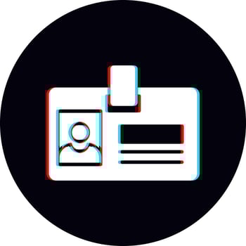 Identity Card Vector Icon
