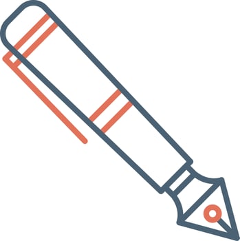 Fountain Pen Vector Icon
