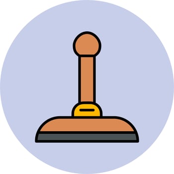 Rubber Stamp Vector Icon