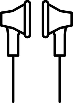 Earphone Vector Icon