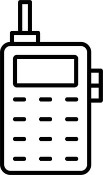 Old Phone Vector Icon