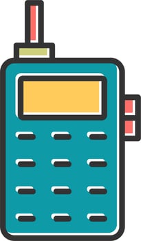 Old Phone Vector Icon