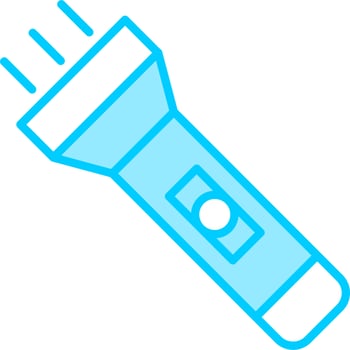 Flashlight Vector Icon