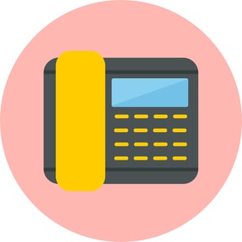 Telephone Vector Icon