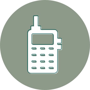 Old Phone Vector Icon