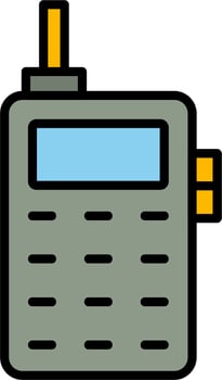Old Phone Vector Icon