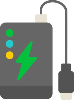 Power Bank Vector Icon