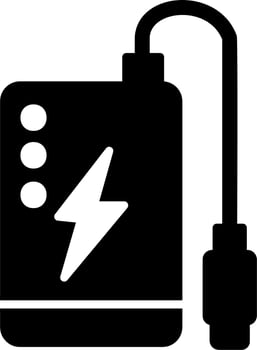 Power Bank Vector Icon
