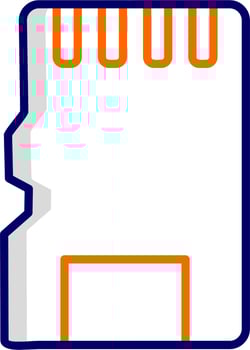 Sd Card Vector Icon
