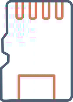 Sd Card Vector Icon