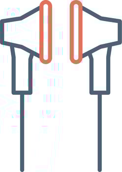 Earphone Vector Icon
