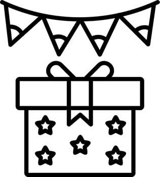 Bunting Vector Icon