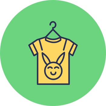 Baby Clothes Vector Icon