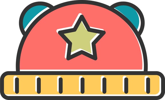 Baby Hat Vector Icon