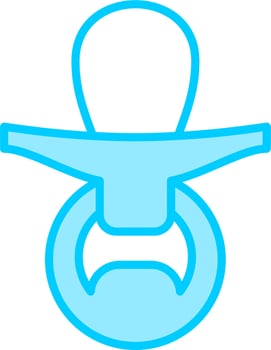 Pacifier Vector Icon