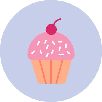 Cupcake Vector Icon