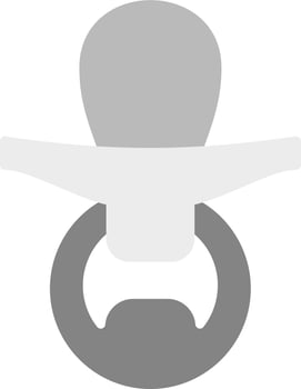Pacifier Vector Icon