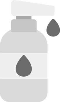 Baby lotion Vector Icon