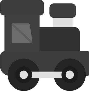 Baby Train Vector Icon