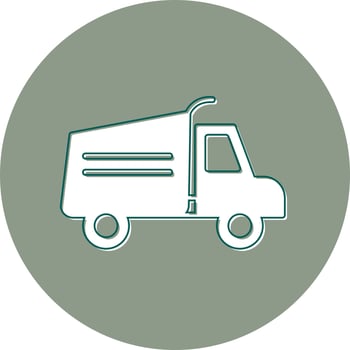 Baby Truck Vector Icon