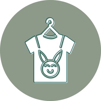 Baby Clothes Vector Icon