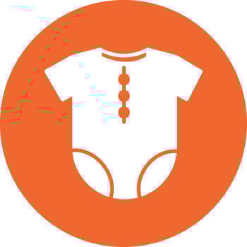 Baby Outfit Vector Icon
