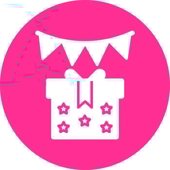 Bunting Vector Icon
