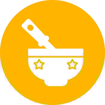 Baby Food Vector Icon