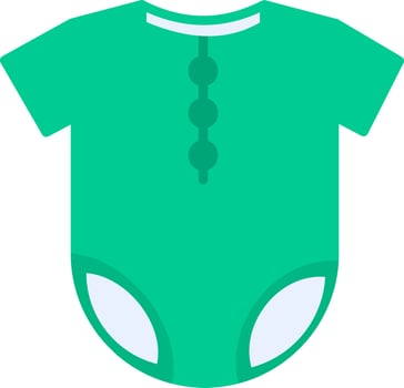 Baby Outfit Vector Icon