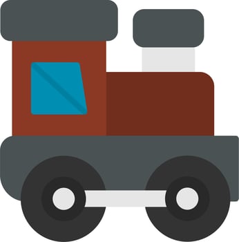Baby Train Vector Icon