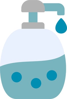 Baby Shampoo Vector Icon