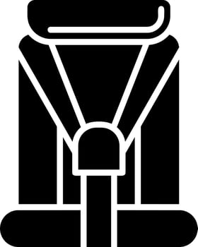 Car Seat baby Vector Icon
