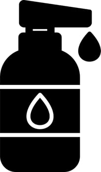 Baby lotion Vector Icon