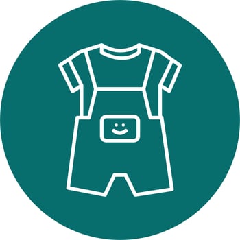 Dungarees Vector Icon