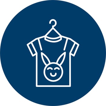 Baby Clothes Vector Icon