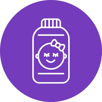 Baby Powder Vector Icon