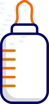 Baby Bottle Vector Icon