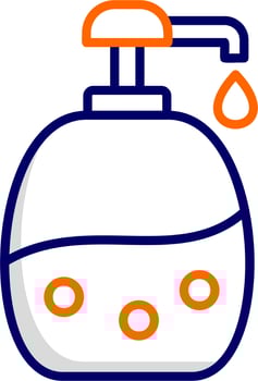 Baby Shampoo Vector Icon
