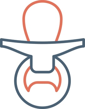 Pacifier Vector Icon