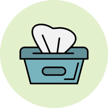 Wipes Vector Icon