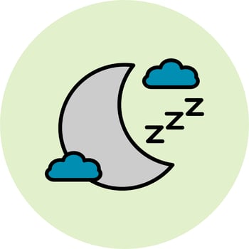 Moon Vector Icon