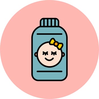 Baby Powder Vector Icon