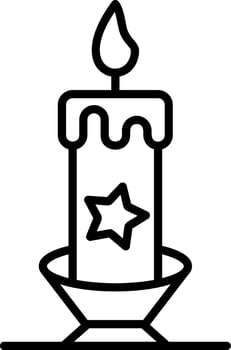 Candle Vector Icon