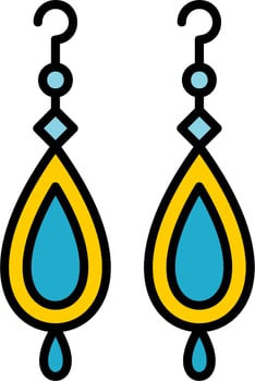 Earrings Vector Icon