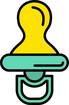 Pacifier Vector Icon