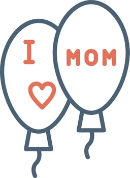 Balloons Vector Icon