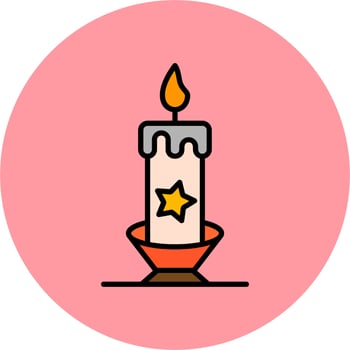 Candle Vector Icon