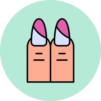 Nails Vector Icon