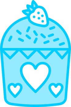 Muffin Vector Icon
