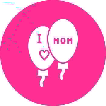 Balloons Vector Icon